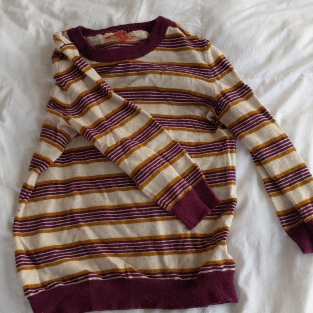 Modcloth Charter School Pullover Sweater, S